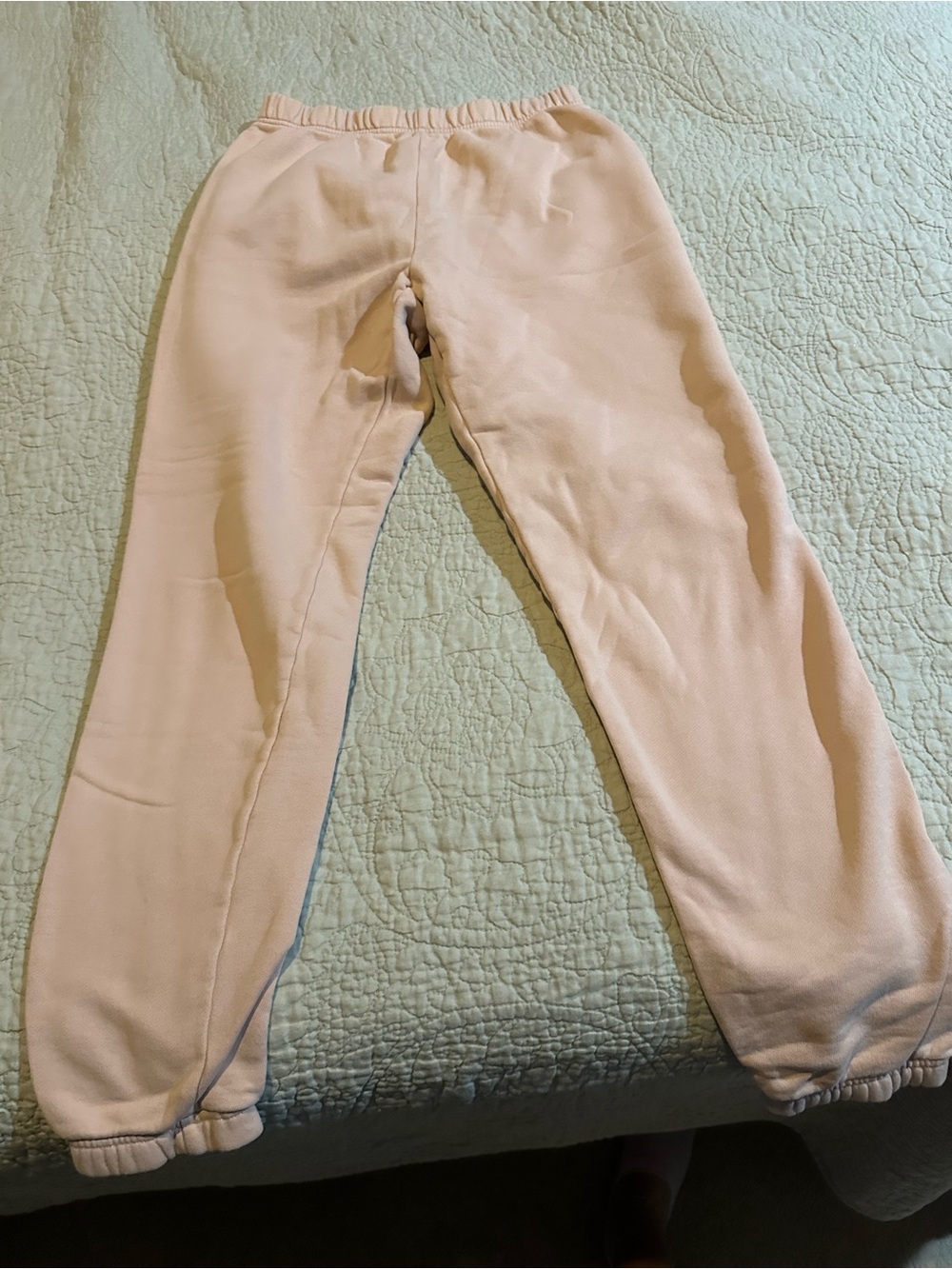 Aritzia Pink Fleece Jogger Pants